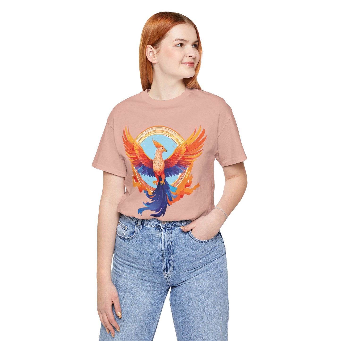 Unisex Animal Shirt With Art Design Wild Animals Tee Short Sleeve Comfort Fit Everyday Wear