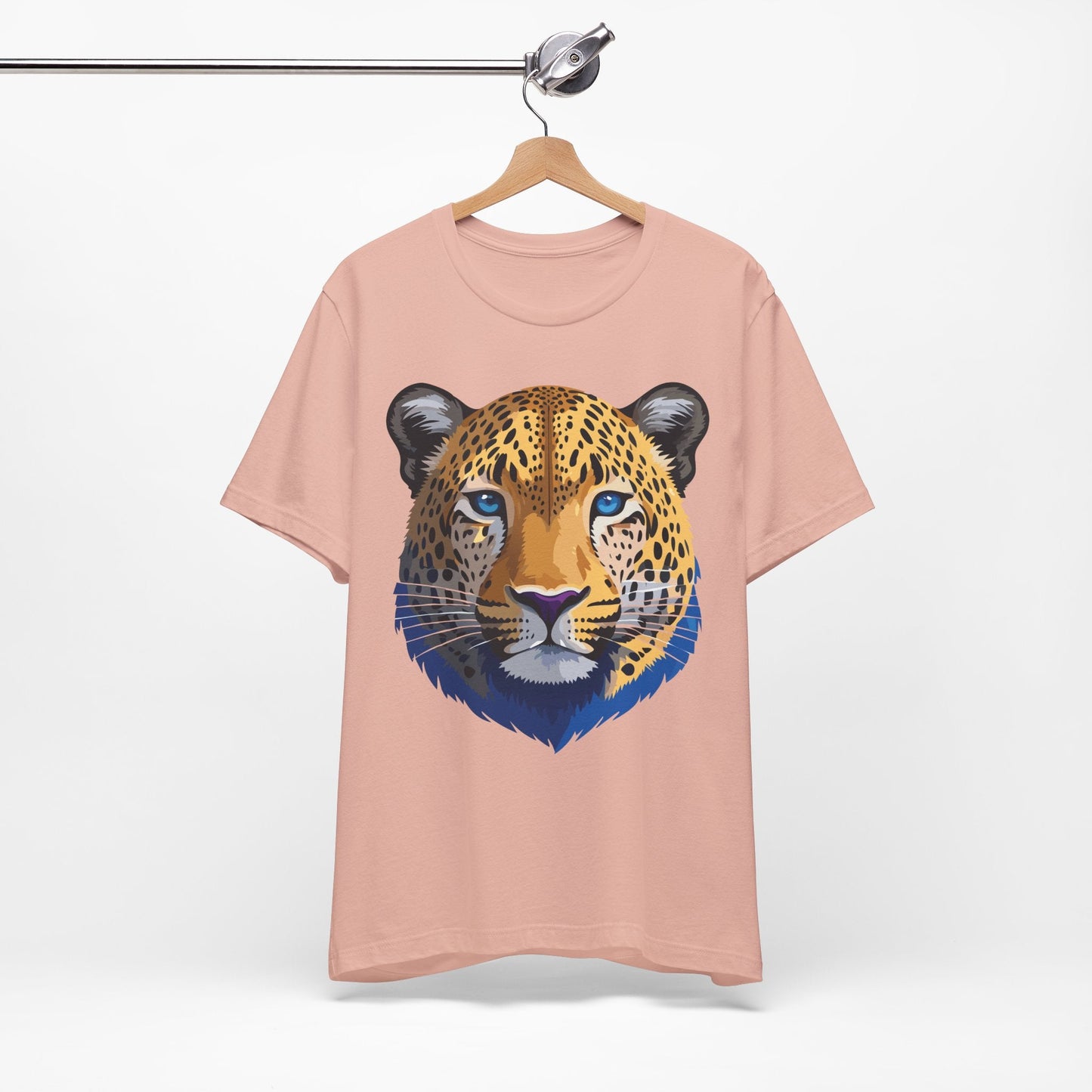 Unisex Animal Graphic Tee Shirt With Wildlife Art Design For Everyday Comfort Short Sleeve