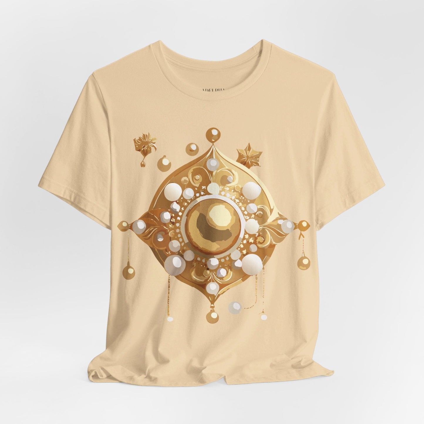 Jewelry Graphic Unisex 100 Cotton Vintage Treasure Art T-Shirt 32