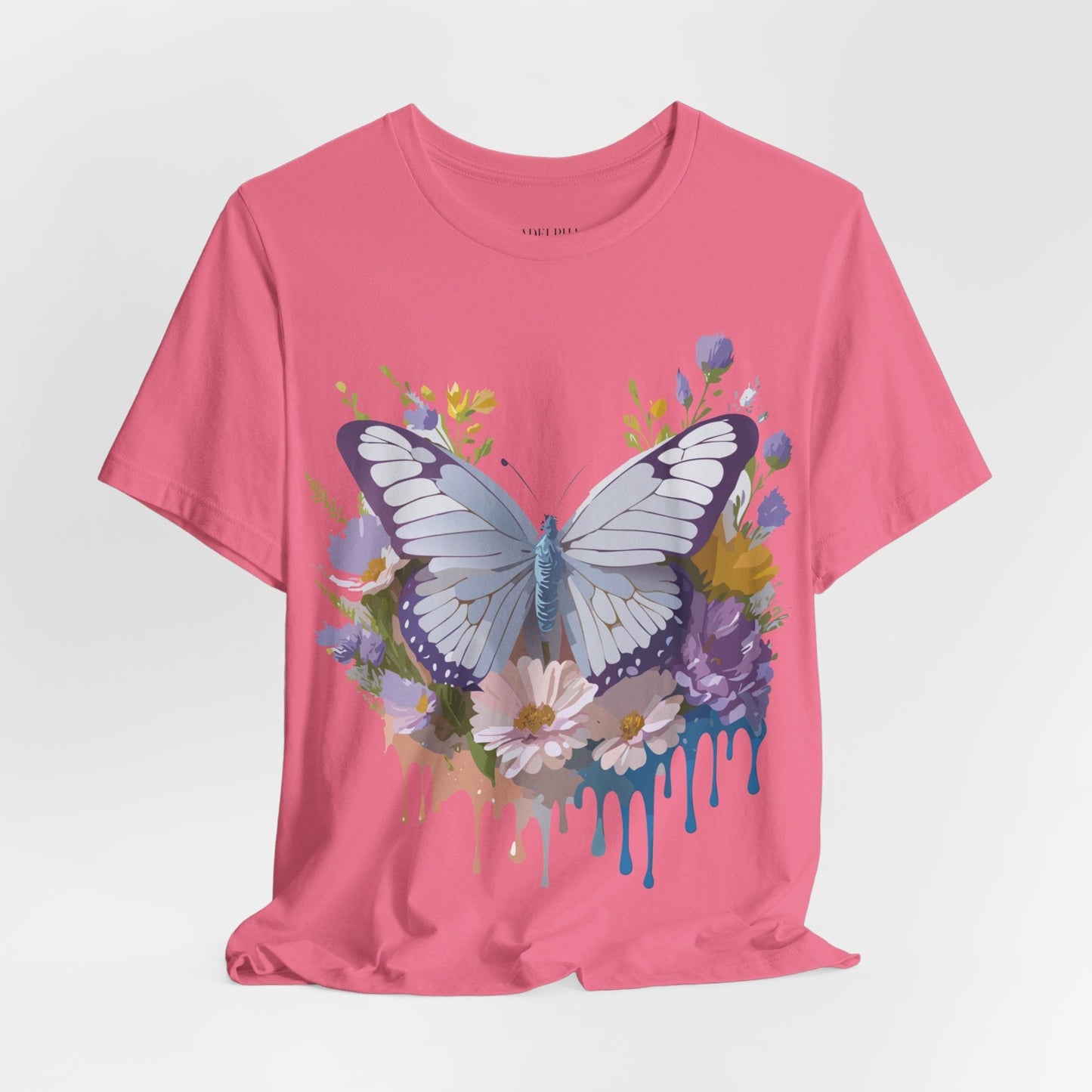 Adelpha Vintage Inspired Graphic Tee Unisex Short Sleeve Shirt