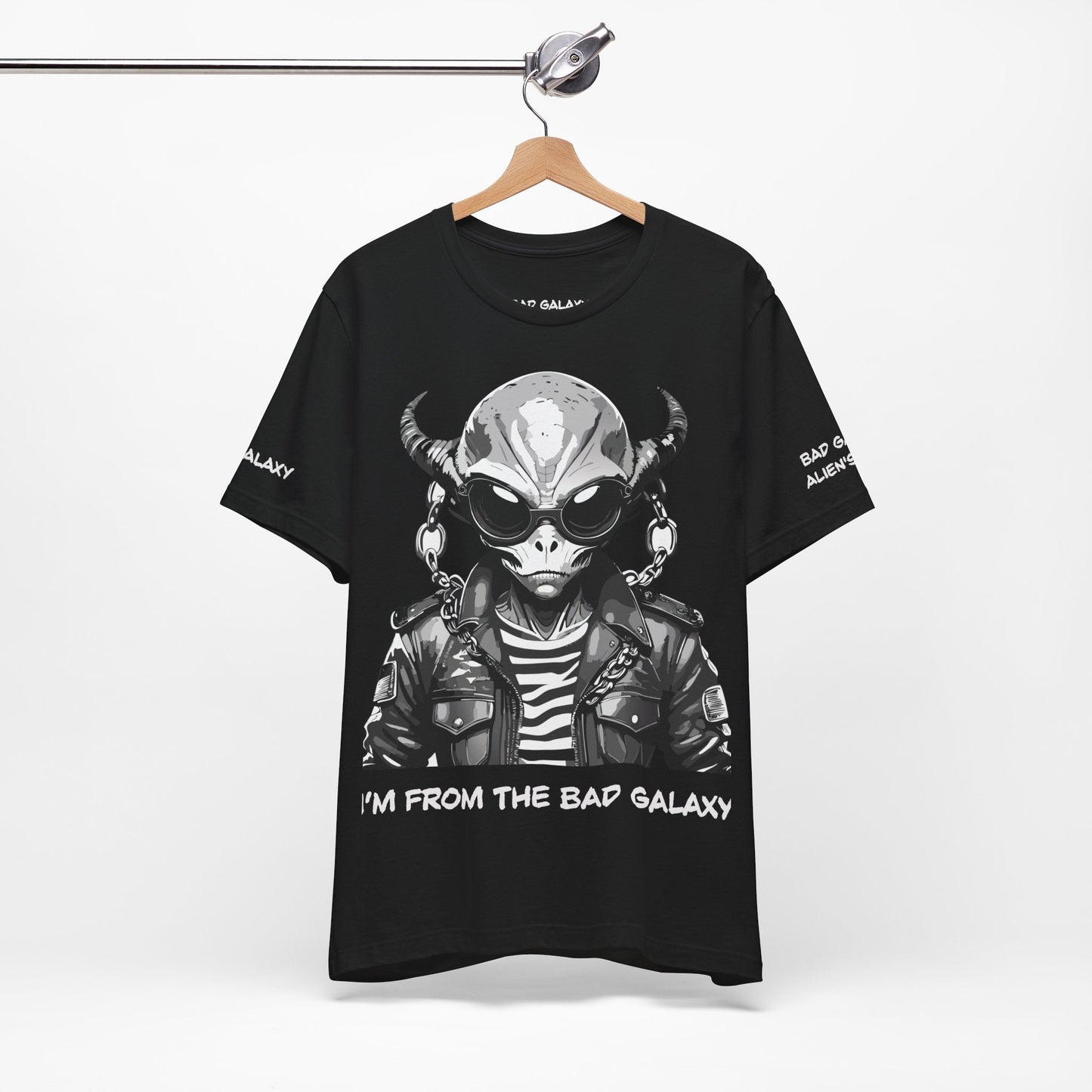 Alien T Shirt From Bad Galaxy Graphic Tee With Free Shipping Lightweight 100 Cotton USA Made