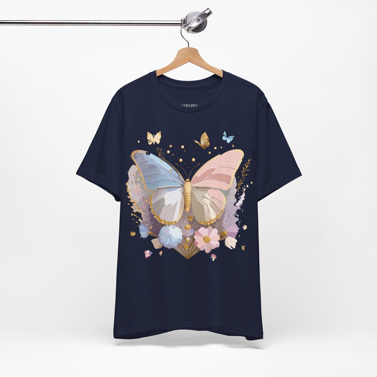 Butterfly Graphic Tee By Adelpha Unisex Jersey Short Sleeve Shirt