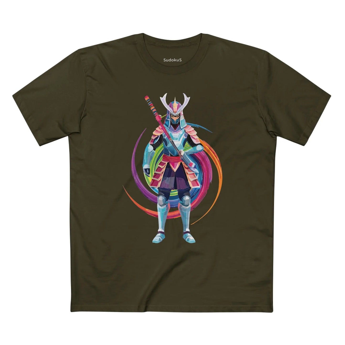 Samurai Graphic Unisex 100 Cotton Staple Tee 34