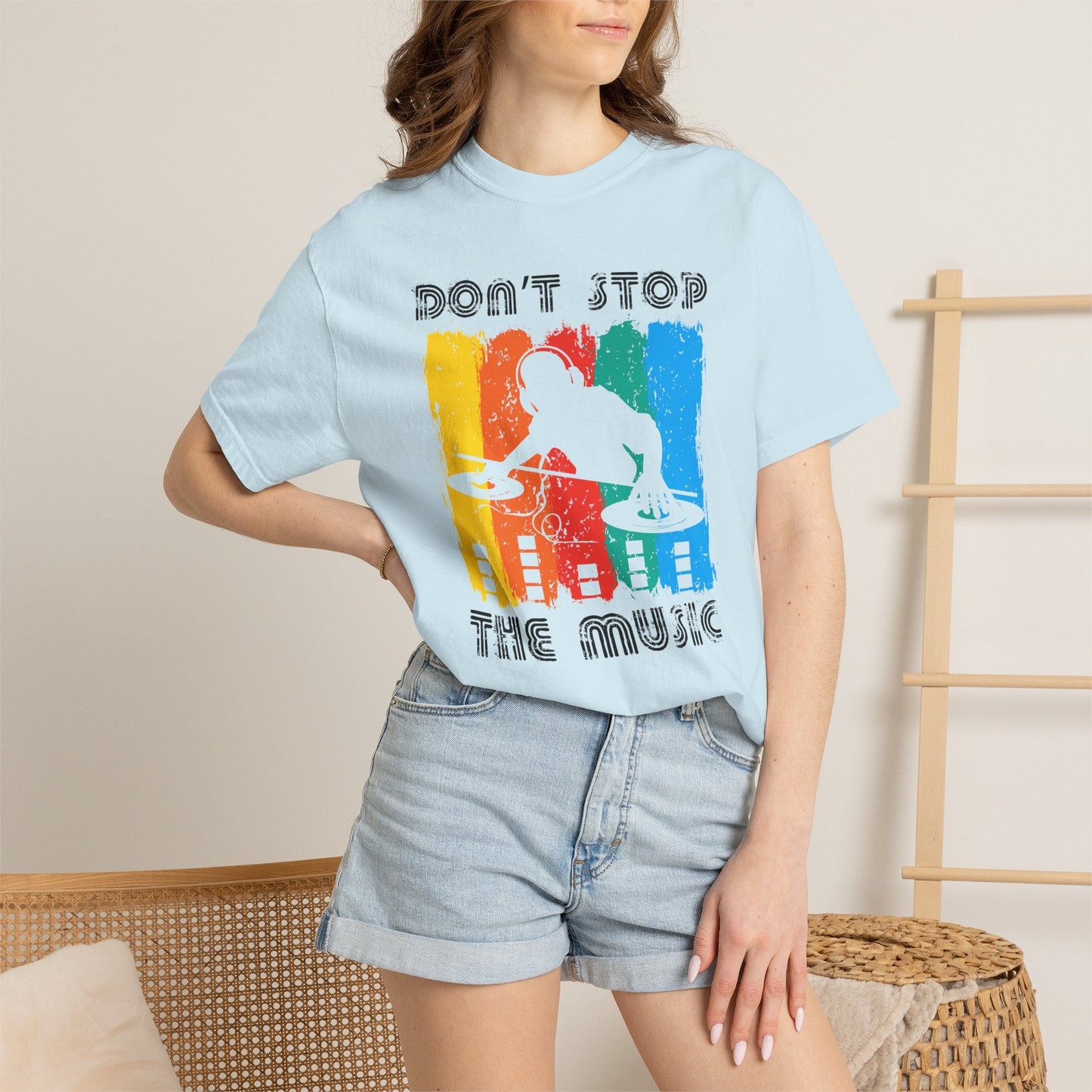 Music Graphic Design Unisex Cotton T-shirt 016