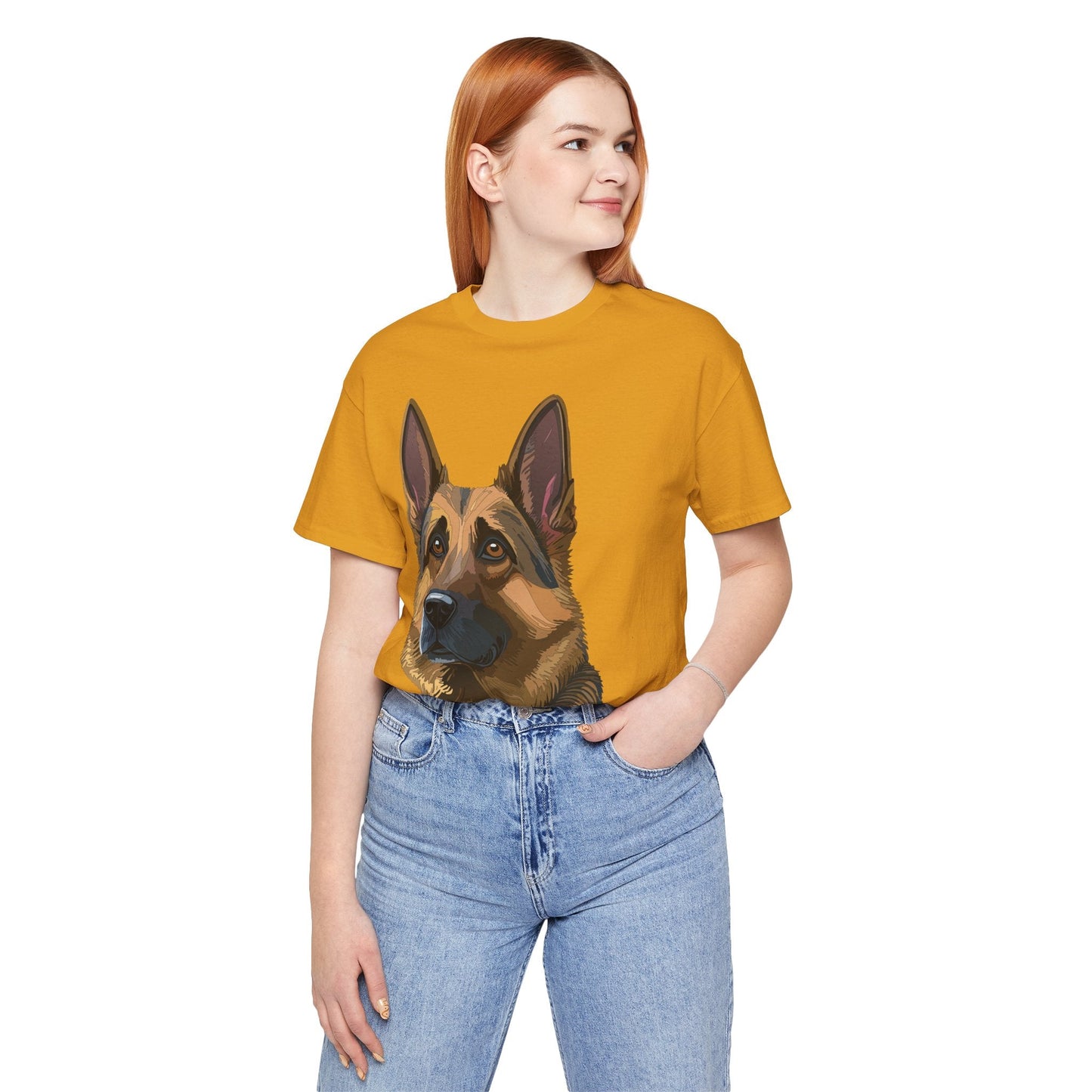 Unisex Animal Shirt With Art Design Tee Wild Animals Print Short Sleeve Comfort Tee
