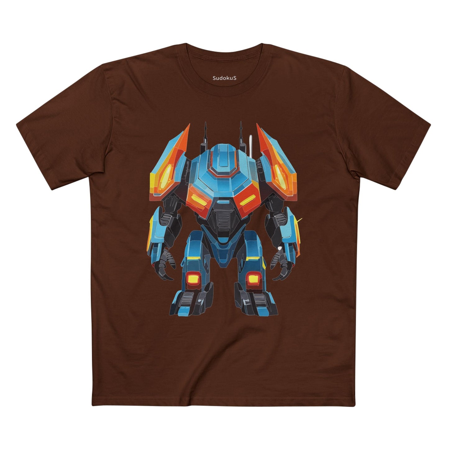 Cyborg Robot Graphic Unisex 100 Cotton Staple Tee 7