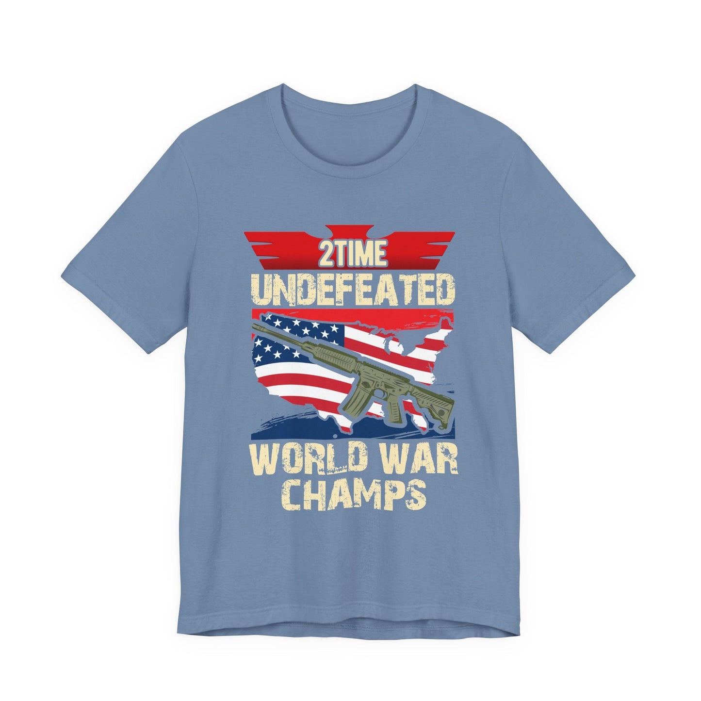 Army Veteran Patriotic Graphic Design Unisex Cotton T-Shirt v15