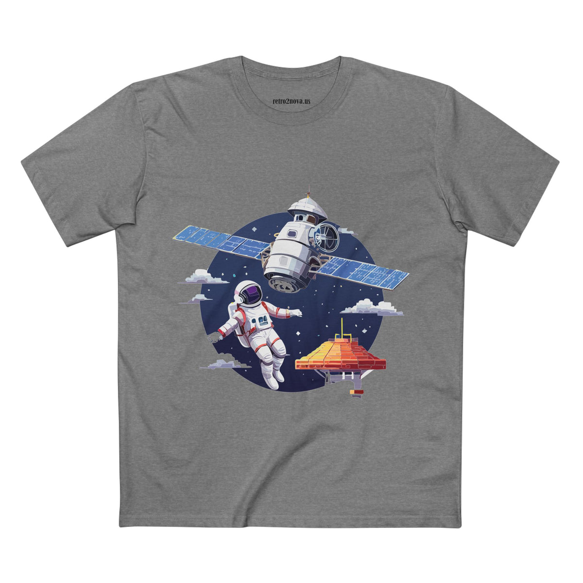 Cosmos Astronaut Graphic Tee Staple Unisex 100 Cotton Tee Shirt - CS-42
