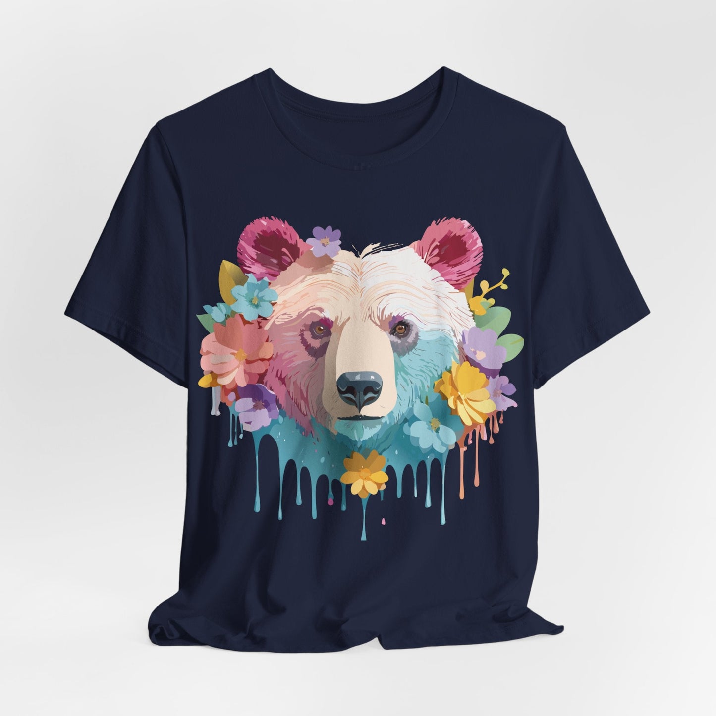 Bear Graphic T Shirt Unisex Adelpha Vintage Inspired Artwork Tee