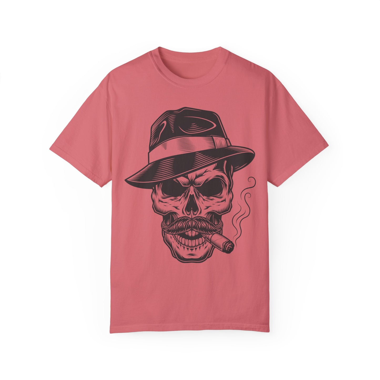 Unisex Cotton Tee Shirt with Skull