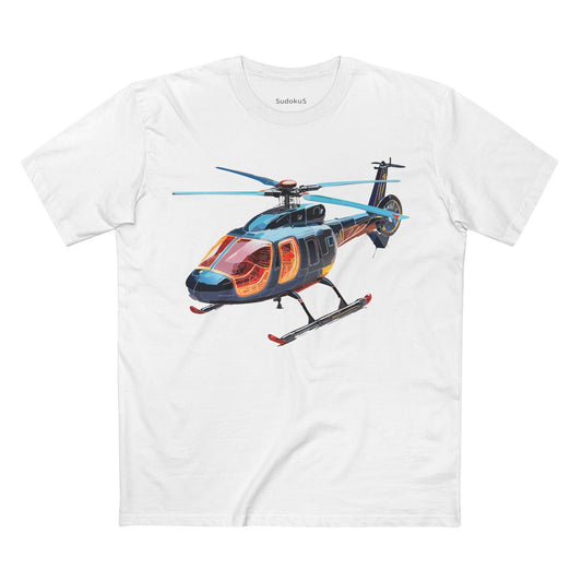 Chopper Graphic Unisex 100 Cotton Staple Tee 12