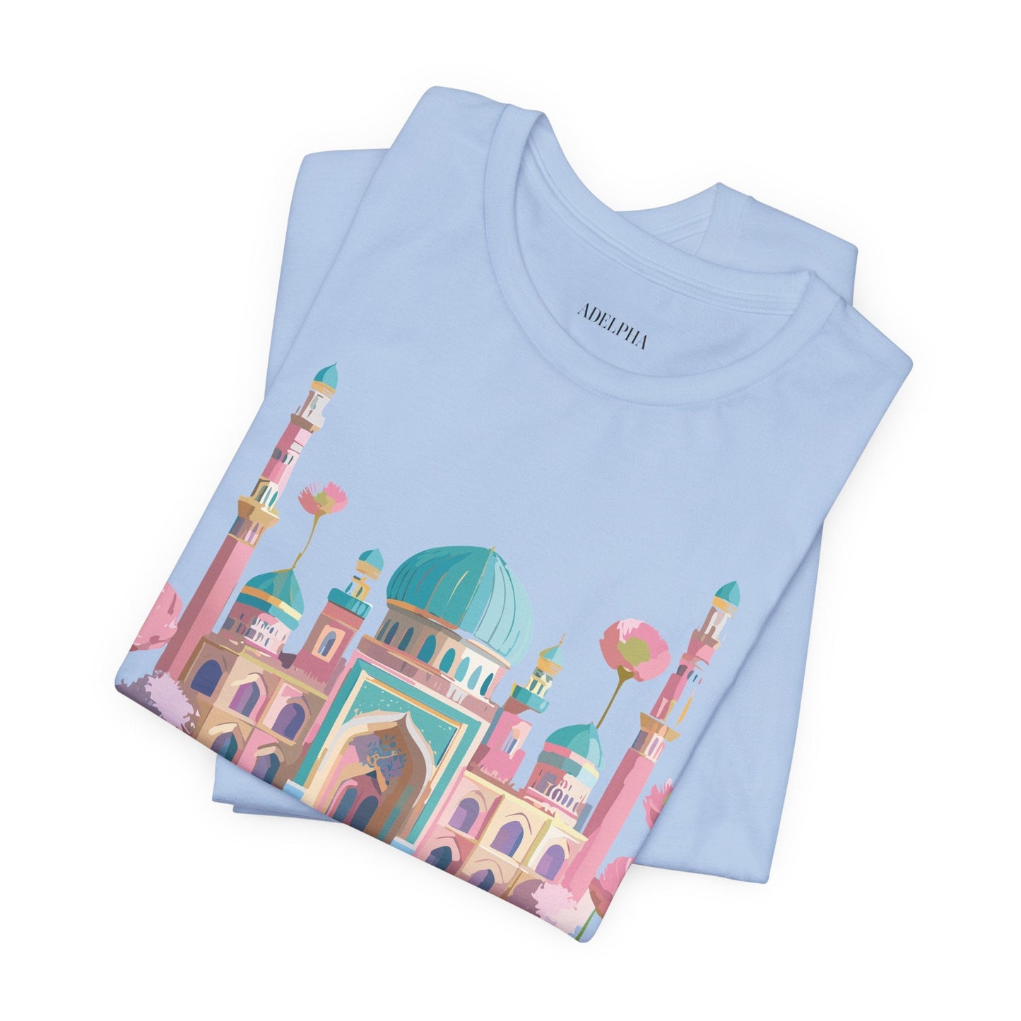 Tourist Shirt With Tashkent Graphic Tee Unisex Jersey Short Sleeve Vintage Inspired Artwork Adelpha