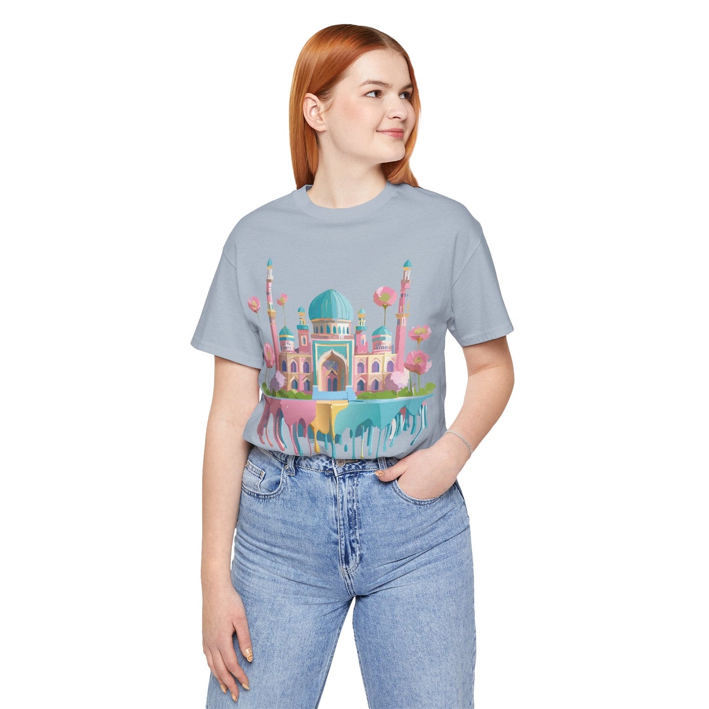 Tourist Shirt With Tashkent Graphic Tee Unisex Jersey Short Sleeve Vintage Inspired Artwork Adelpha