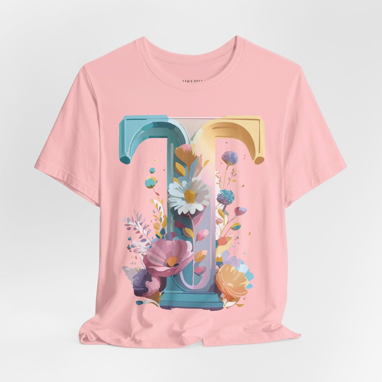Unisex Letter T Shirt Graphic Tee With Vintage Adelpha Artwork Premium Comfort And Everyday Style