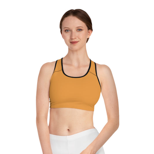 Orange Color Sports Bra, Orange Sports Bra 11