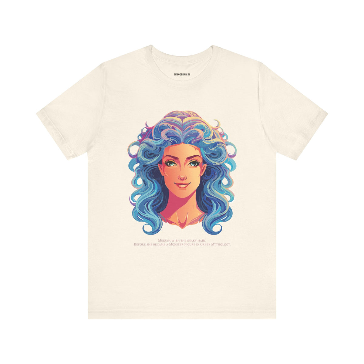 Goddess Graphic Unisex Cotton Bella+Canvas Tee with Medusa