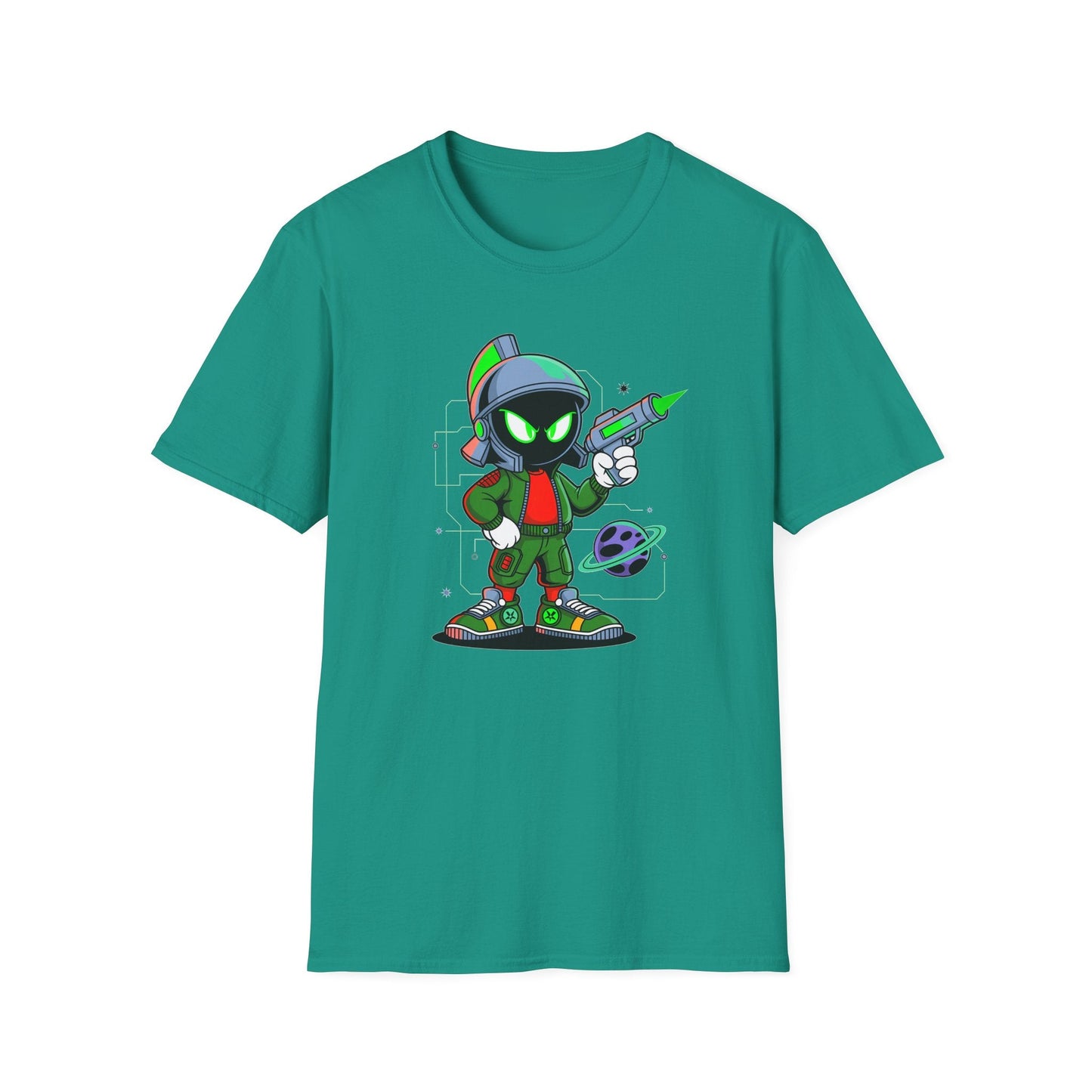 Unisex Cartoon T Shirt With Animation Design Funny Animals Tee Shirt For All Ages