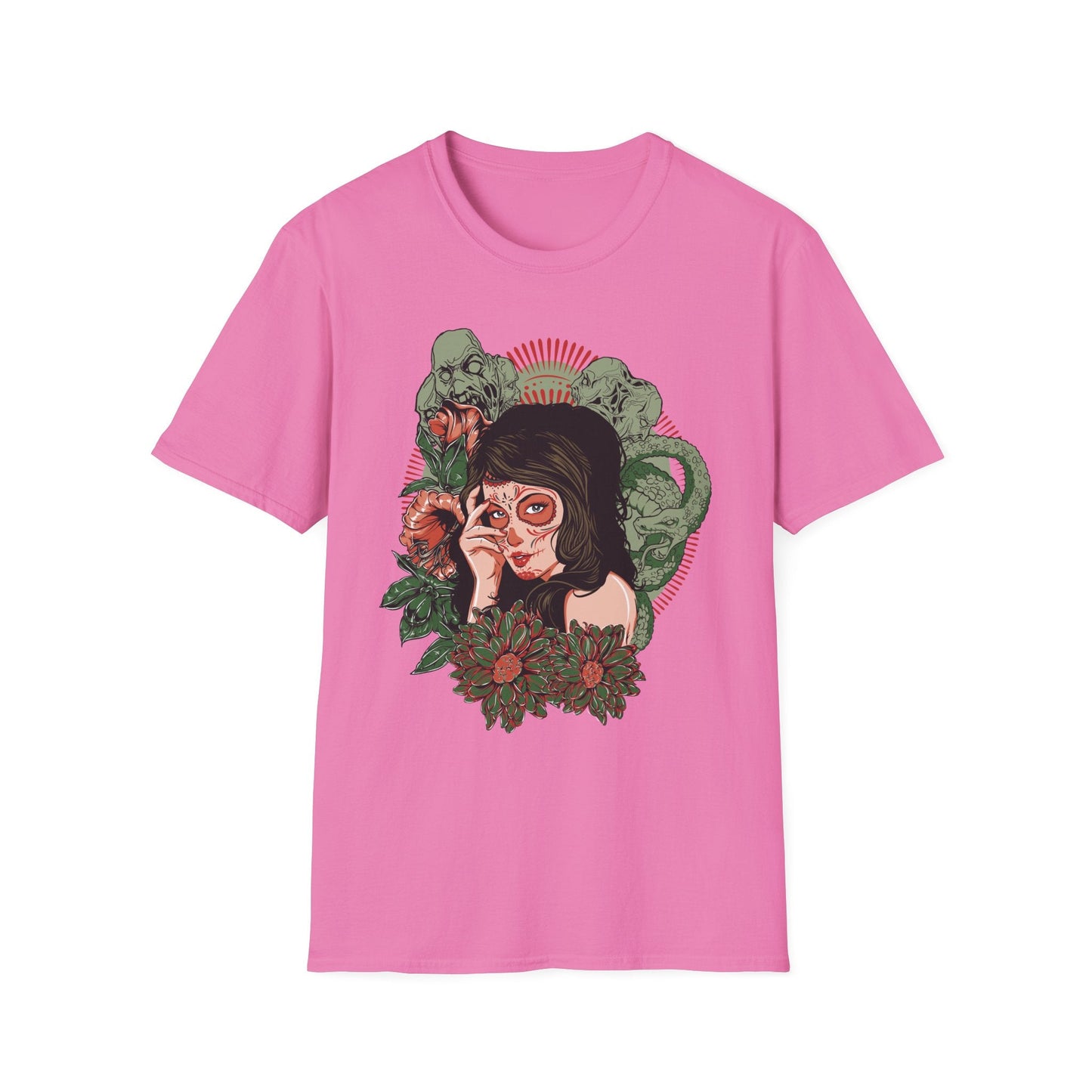 Art Design Graphic Tee Shirt Unisex Softstyle Cotton Art Shirt for Graphic Lovers