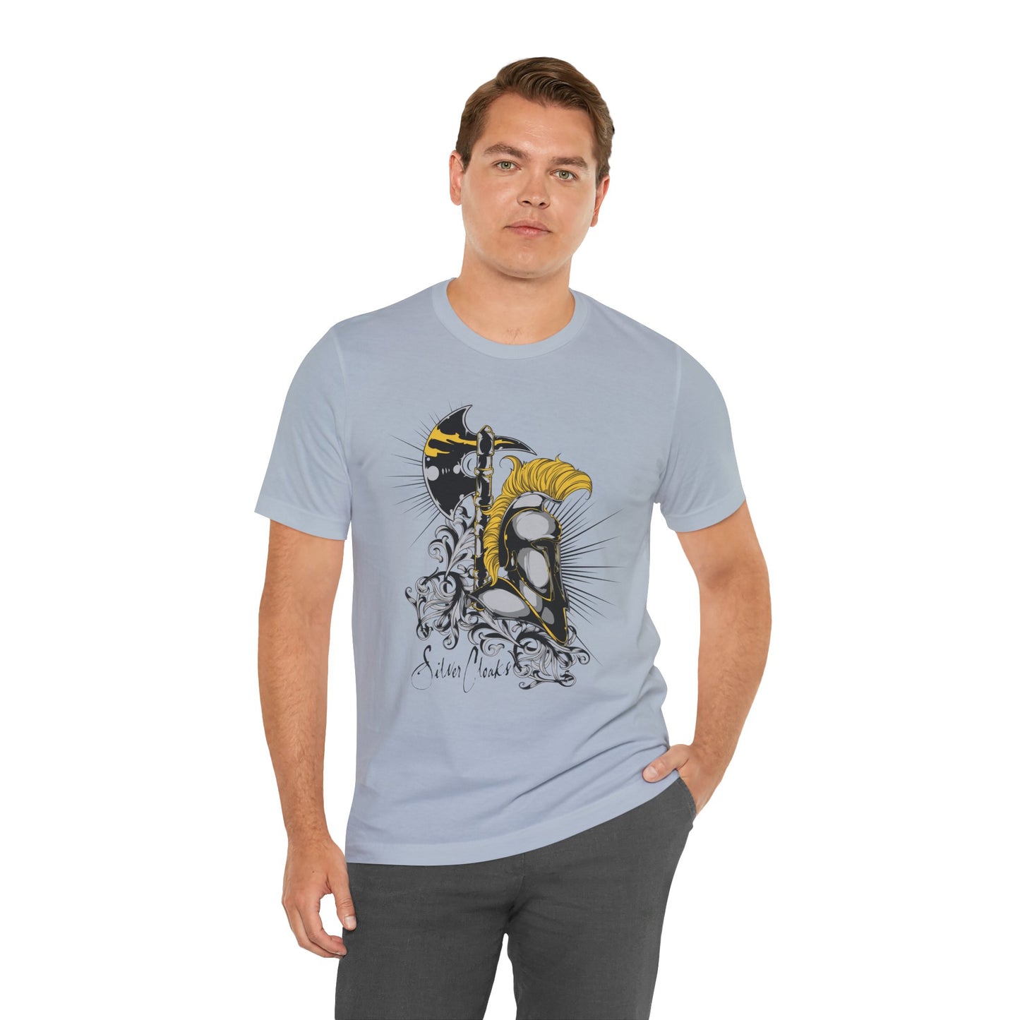Stylish Armor Graphic Tee, Artistic Tee, Graphic T-Shirt, Artistic Vintage T-Shirt, Vintage Shirt
