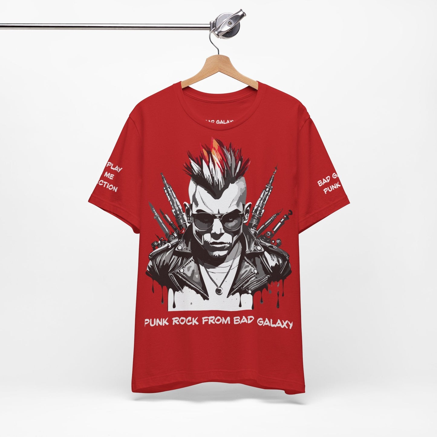 Punk Rock Tee Shirt Made In USA 100 Cotton Eco Friendly Inks Durable Stitching Quality