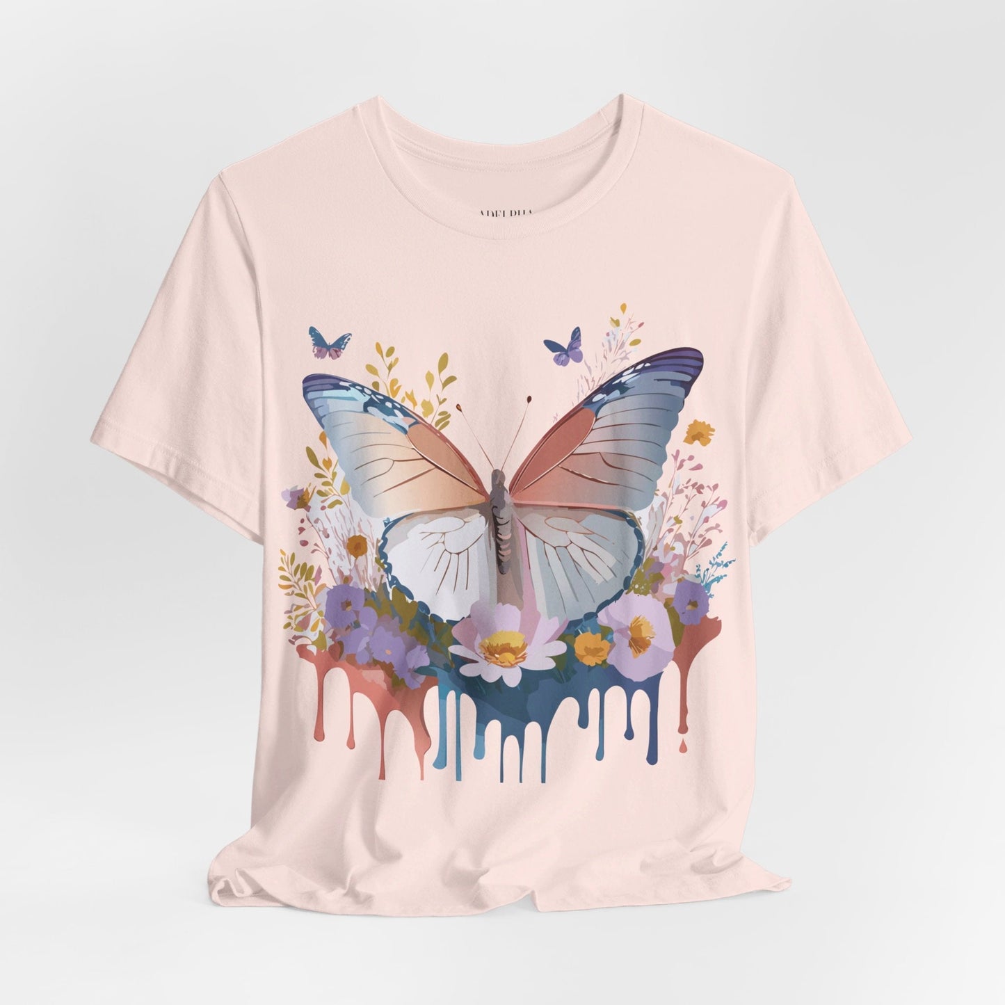 Butterfly Graphic Tee Unisex Vintage Art Design Adelpha Collection
