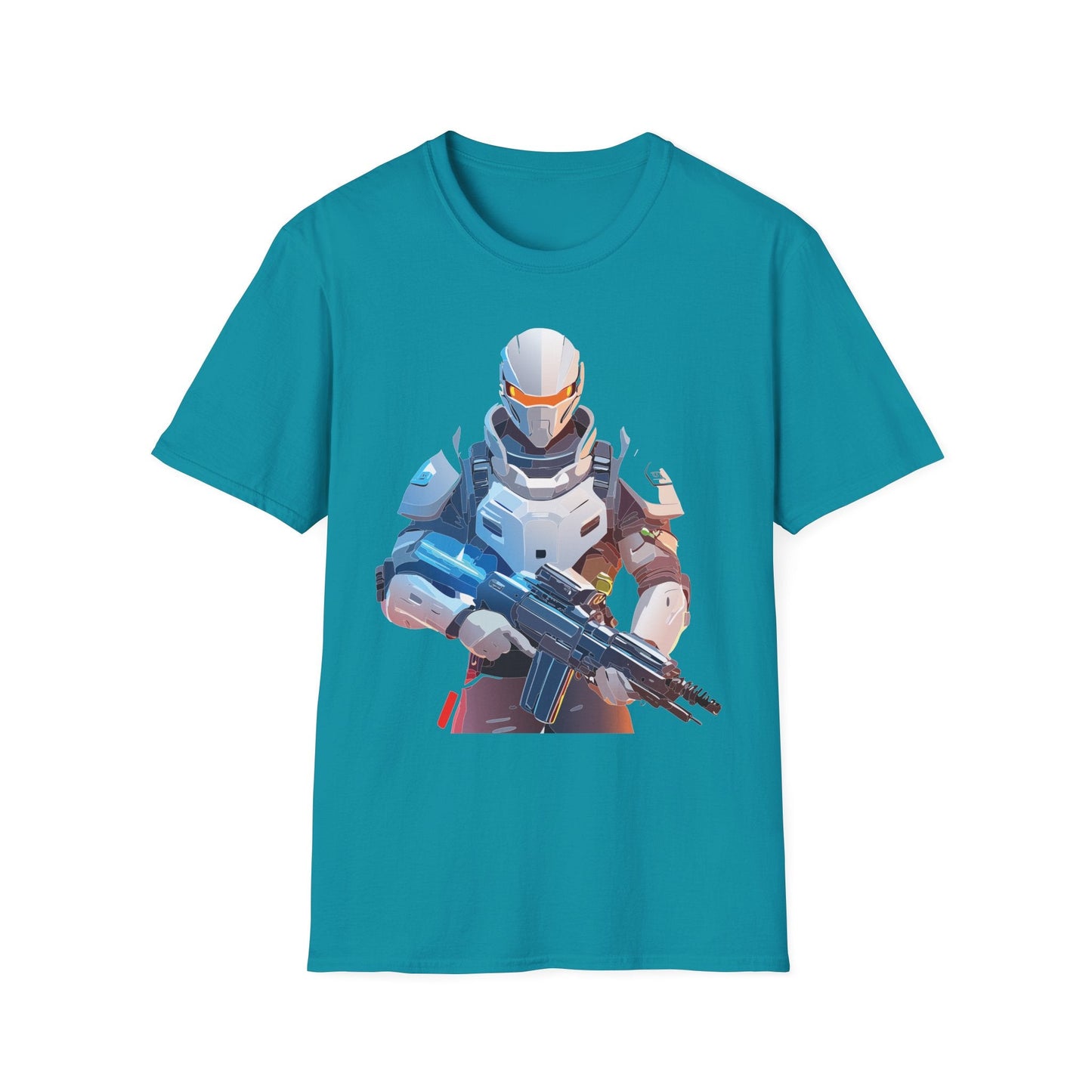 Robocop T Shirt Unisex Softstyle Ring Spun Cotton Tee With Robocop Art Design Premium Comfort