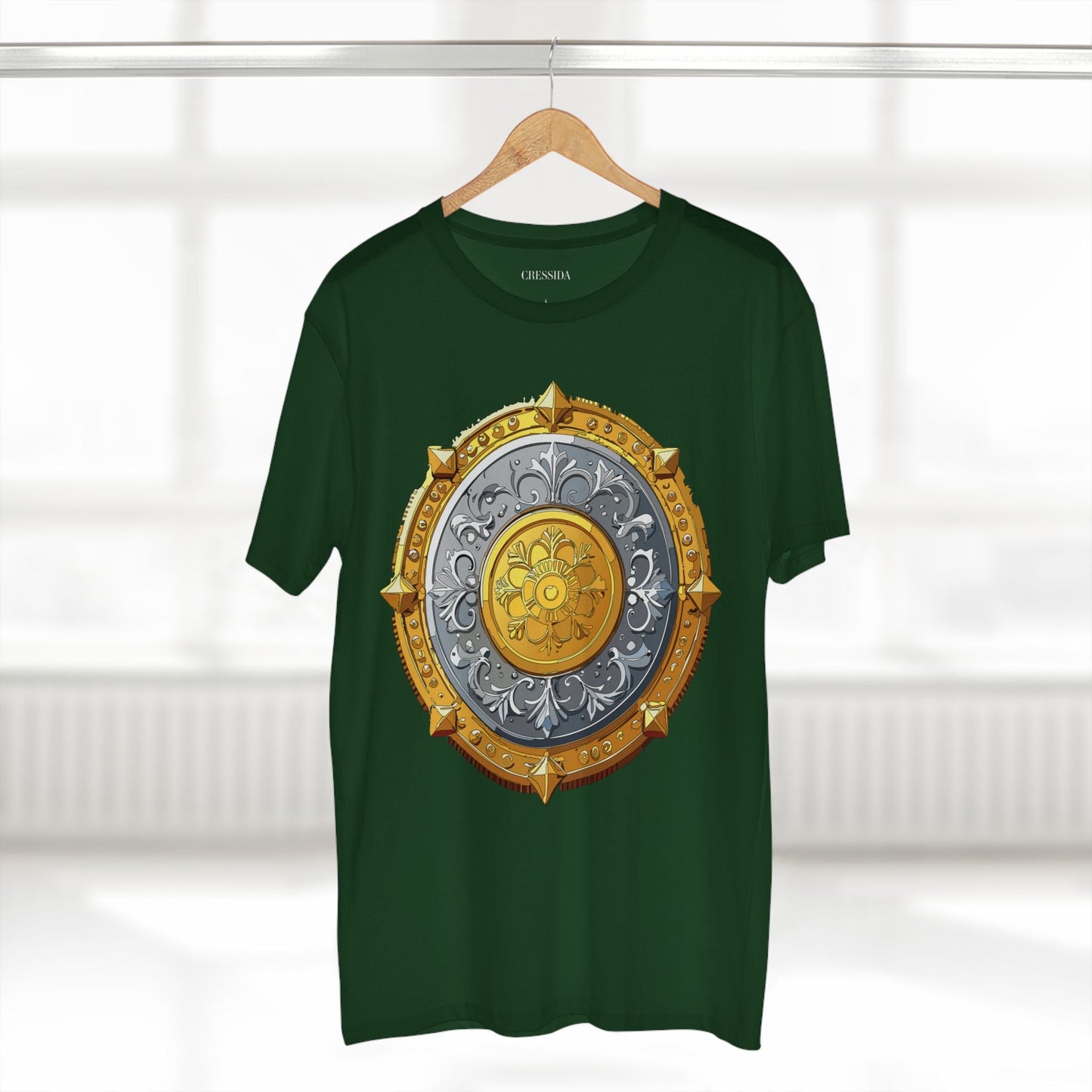 Antique Gold Coin Graphic Design T-Shirt Unisex 100 Cotton With Golden Print Artwork Tee 22