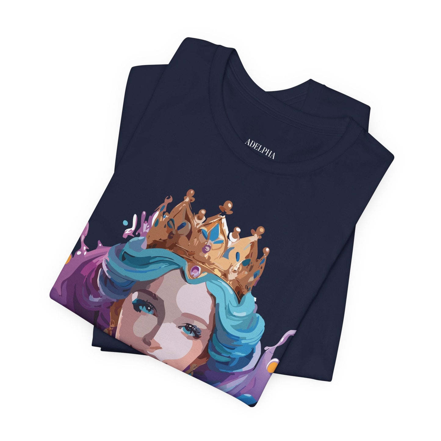 Queen Woman Portrait Graphic Unisex 100 Cotton Vintage Artwork Tee 1