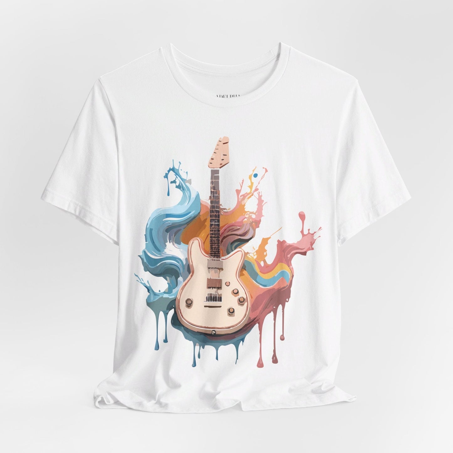 Music T Shirt Unisex Graphic Tee Featuring Original Adelpha Artwork Vintage Inspired Design