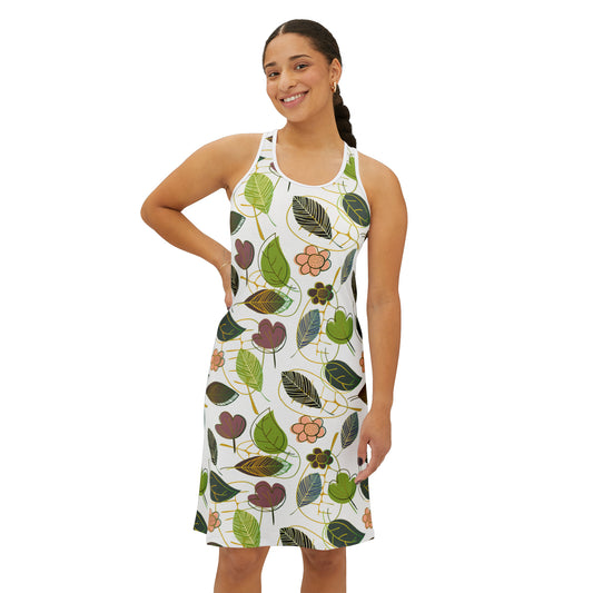 Vestido de verano con estampados florales