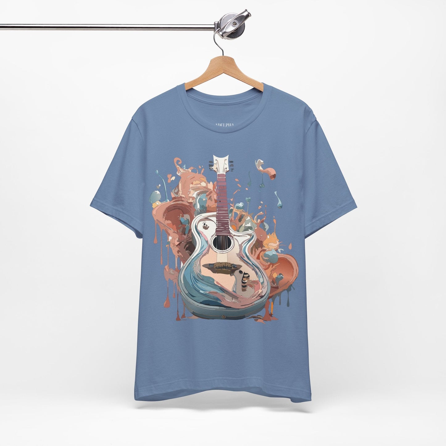 Adelpha Music Graphic Tee for Men and Women Unisex Vintage Inspired Artwork Tee Premium