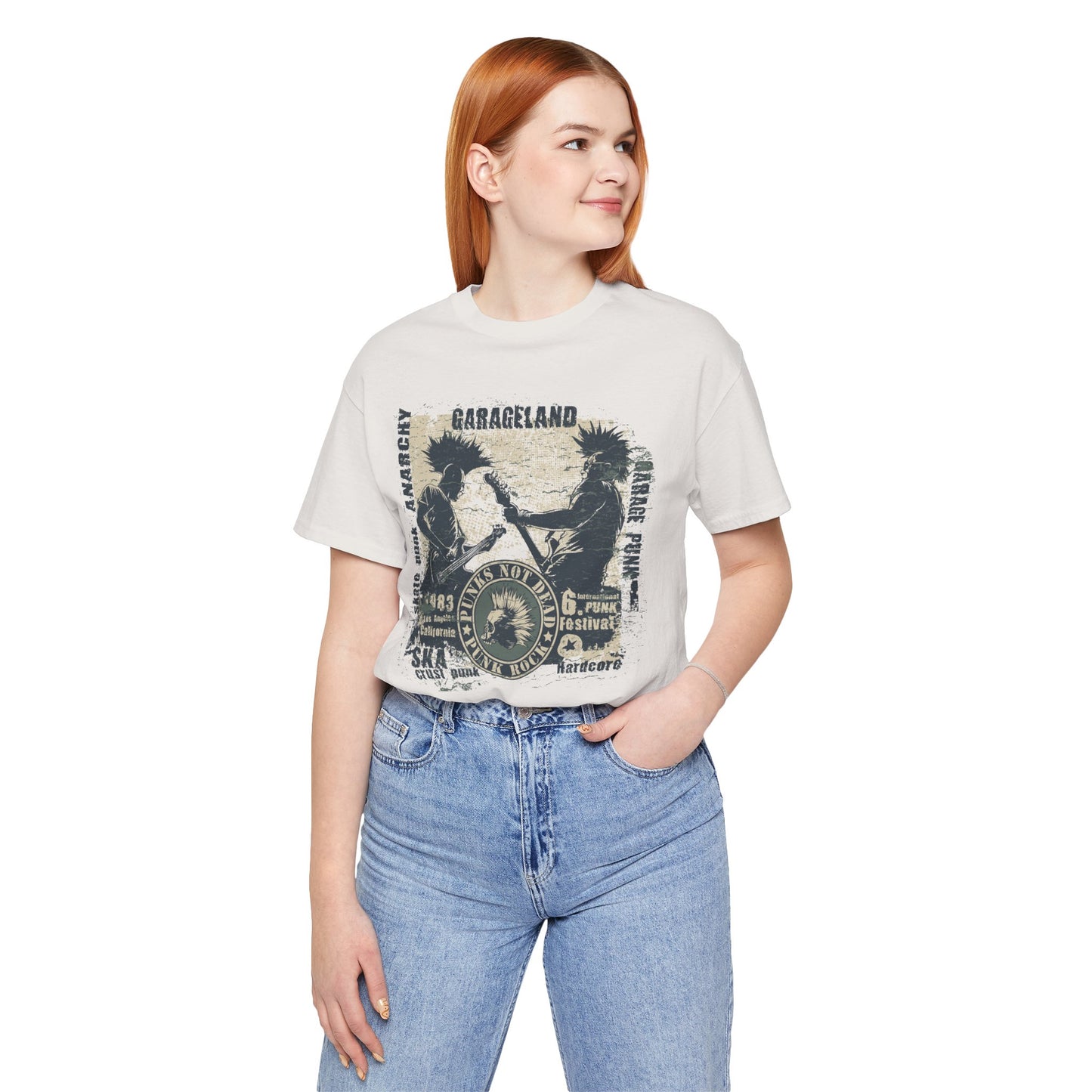 Punk Rock Graphic Tee, Retro Graphic T-Shirt, Artistic Vintage T-Shirt, Vintage Shirt, Retro Tee, Art Design Music Tees