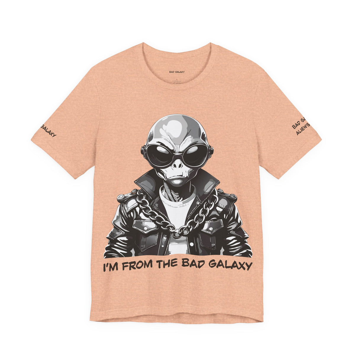 Alien Graphic Unisex Cotton Bella+Canvas Tee with Art Design b73