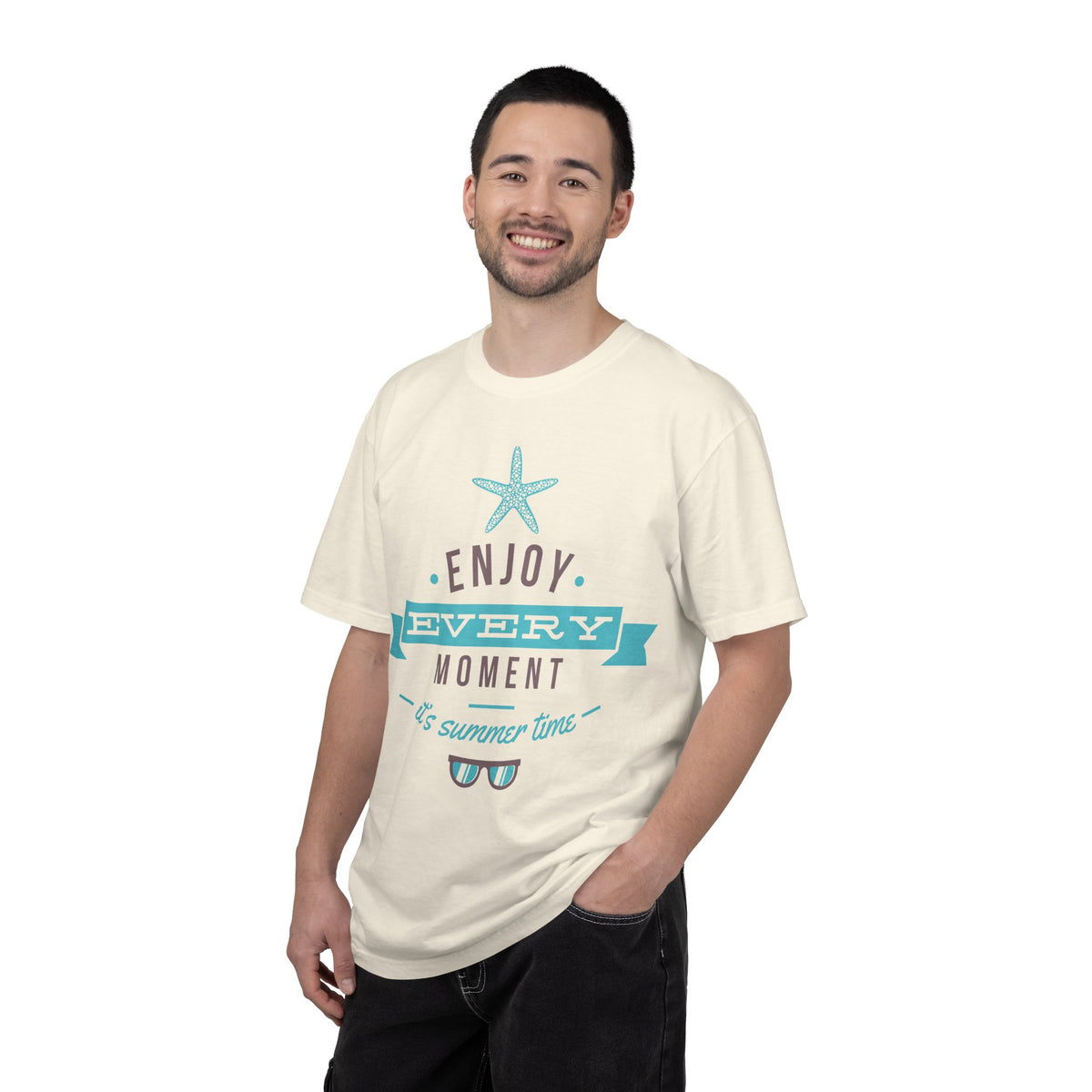 Unisex Garment Dyed T Shirt Relaxed Fit Comfort Colors 1717 100 Percent Ring Spun US Cotton