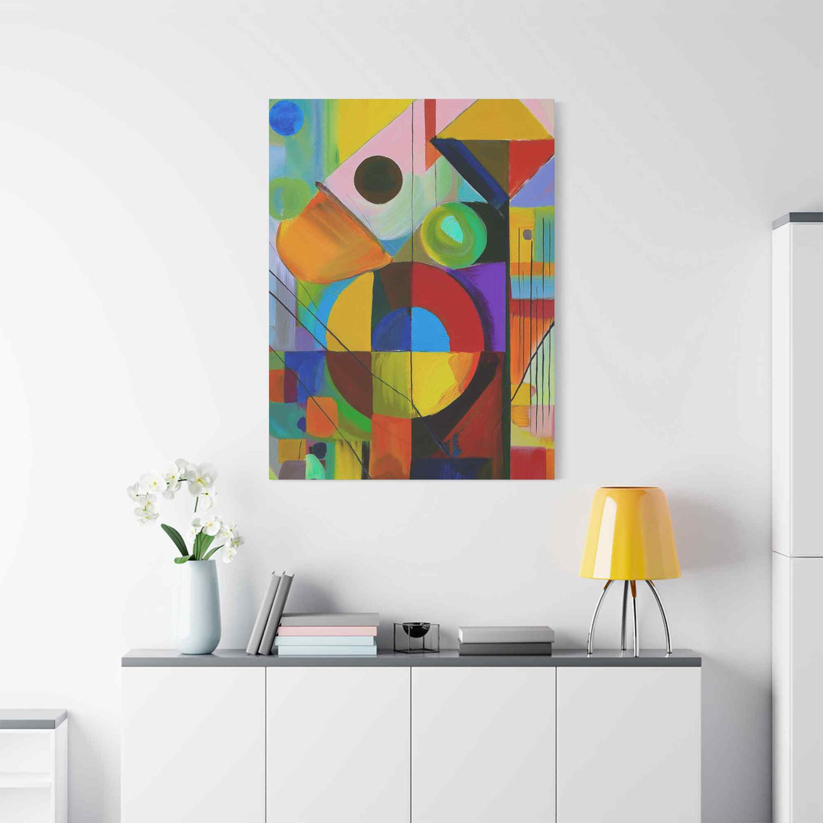 Abstract Painting Print Canvas 20x24,20x30,20x60,24x30,24x32,24x36,30x40,32x48,36x48,40x60 Pine-Wood Inner Frame ABS-1