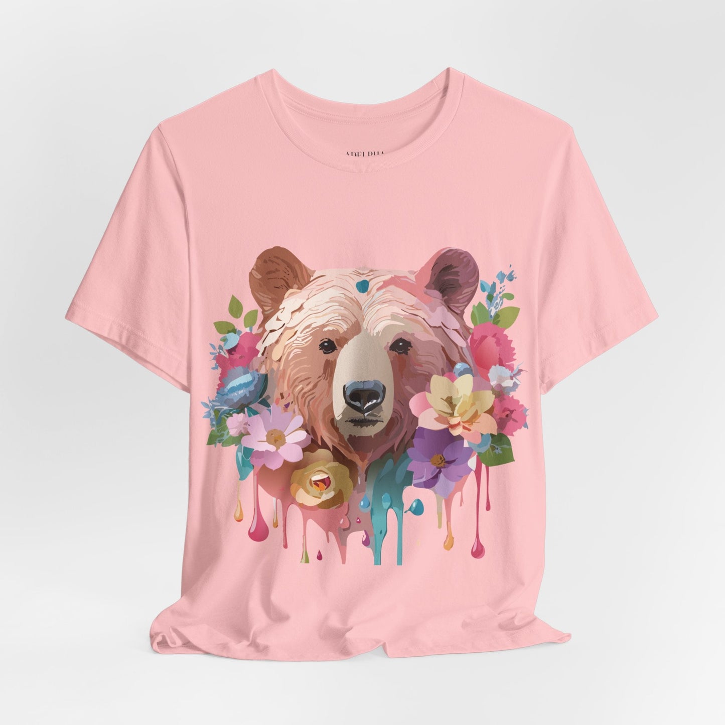 Bear Shirt Graphic Tee Unisex Jersey Short Sleeve Vintage Inspired Adelpha