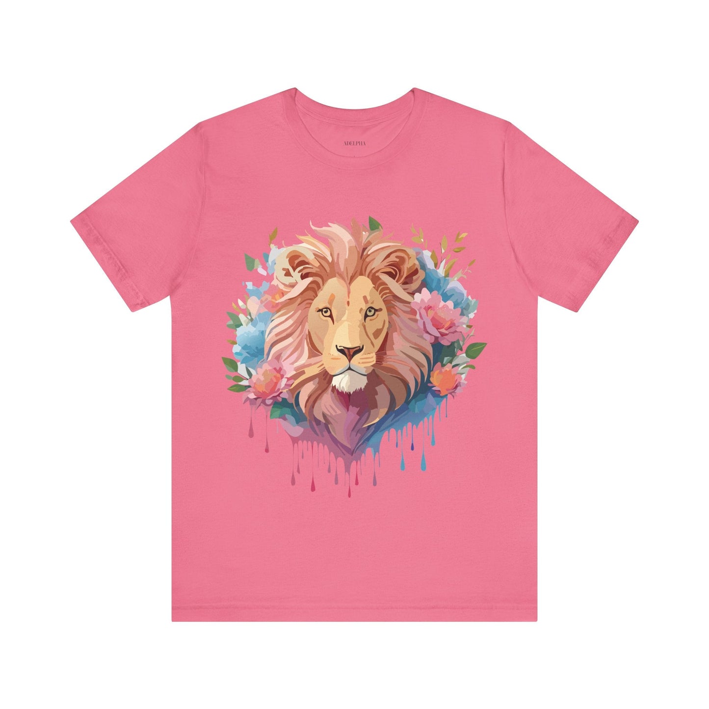 Lion Graphic T Shirt Unisex Short Sleeve Tee Vintage Inspired Adelpha Artwork Apparel