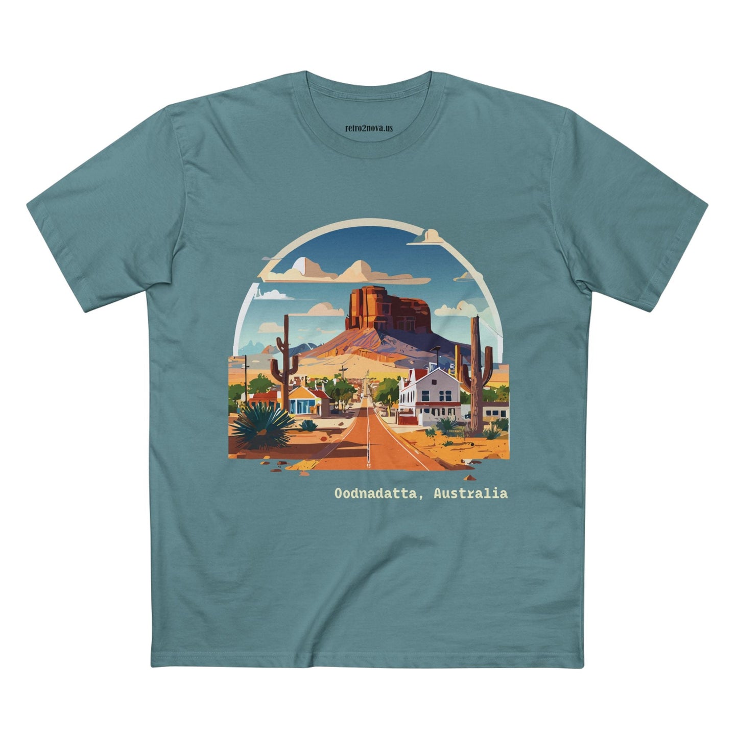 Australia Travel Shirt Unisex Premium Cotton Art Tee With Original Design By Retro2Nova TT21
