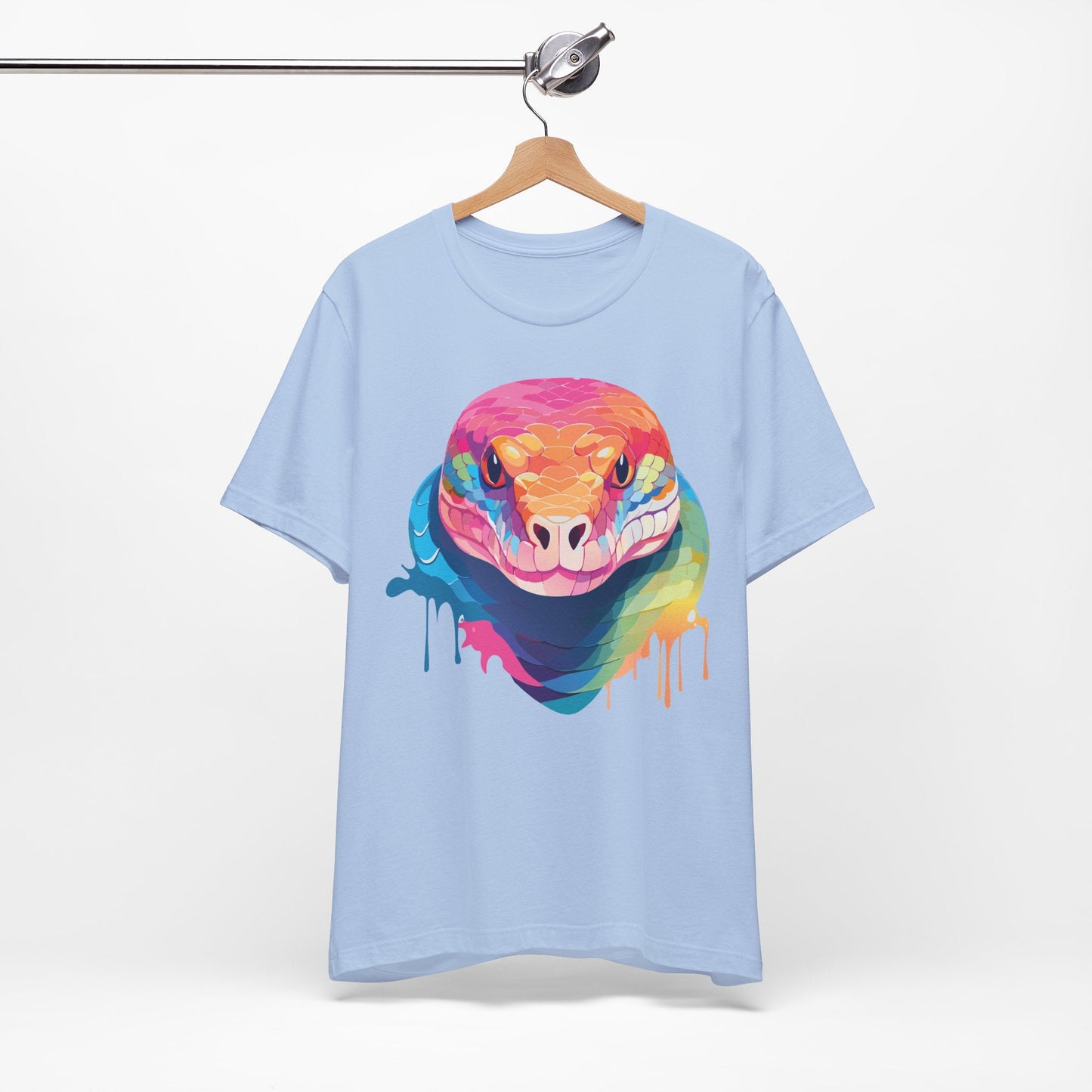 Unisex Animal Shirt With Art Design Wild Animals Graphic Print Casual Short Sleeve Tee