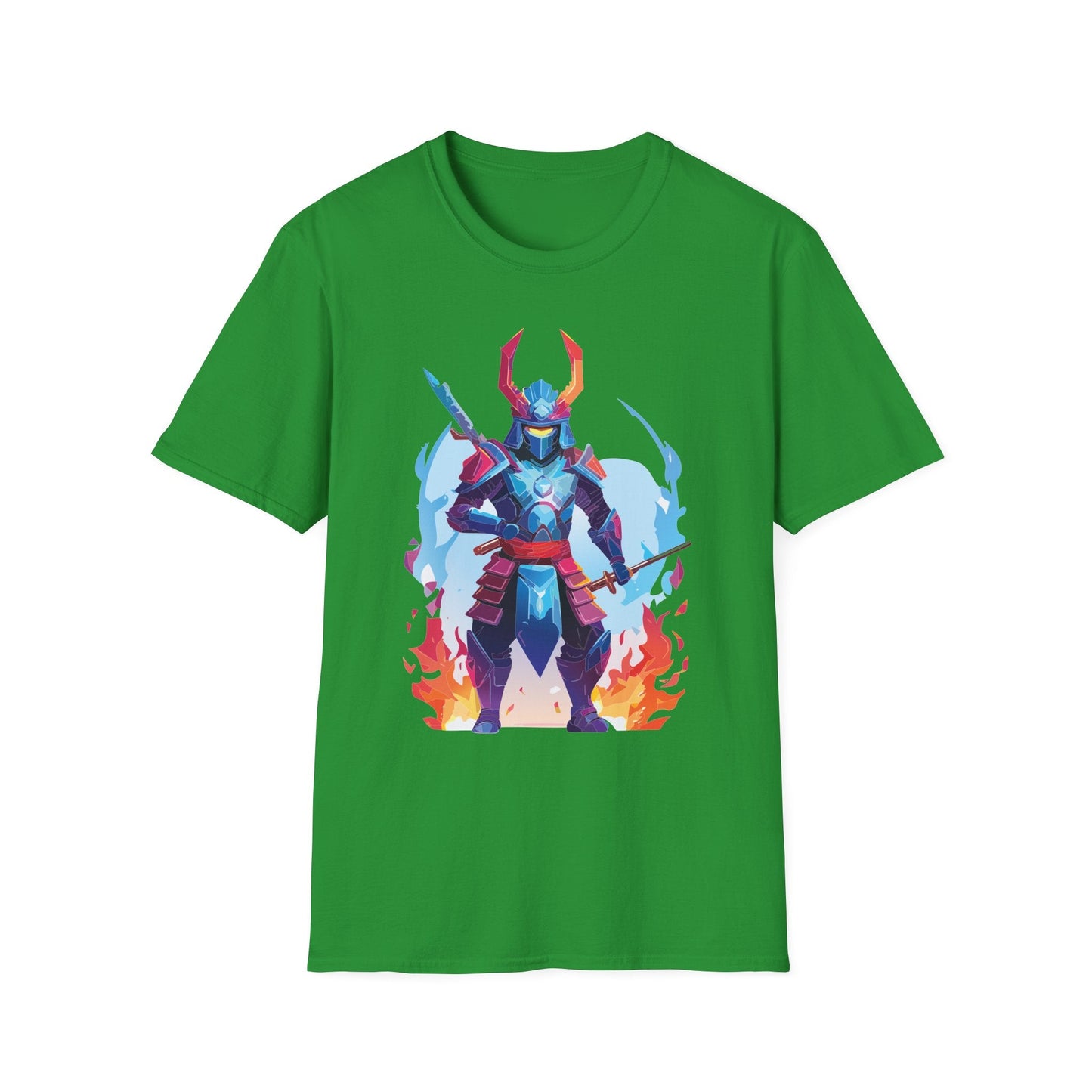 Samurai Shirt Unisex T Shirt 100 Percent Ring Spun Cotton Softstyle Tee Gildan 64000