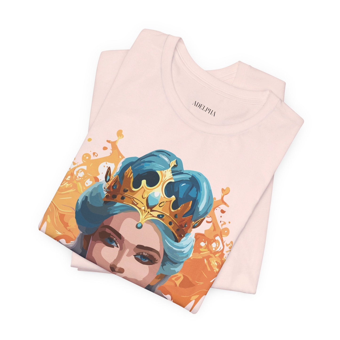 Queen Woman Portrait Graphic Unisex 100 Cotton Vintage Artwork Tee 17