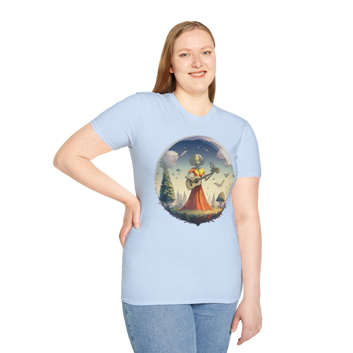 Womens T Shirts Ladies Graphic Tees Art Design Shirt Gildan Softstyle Tee Collection