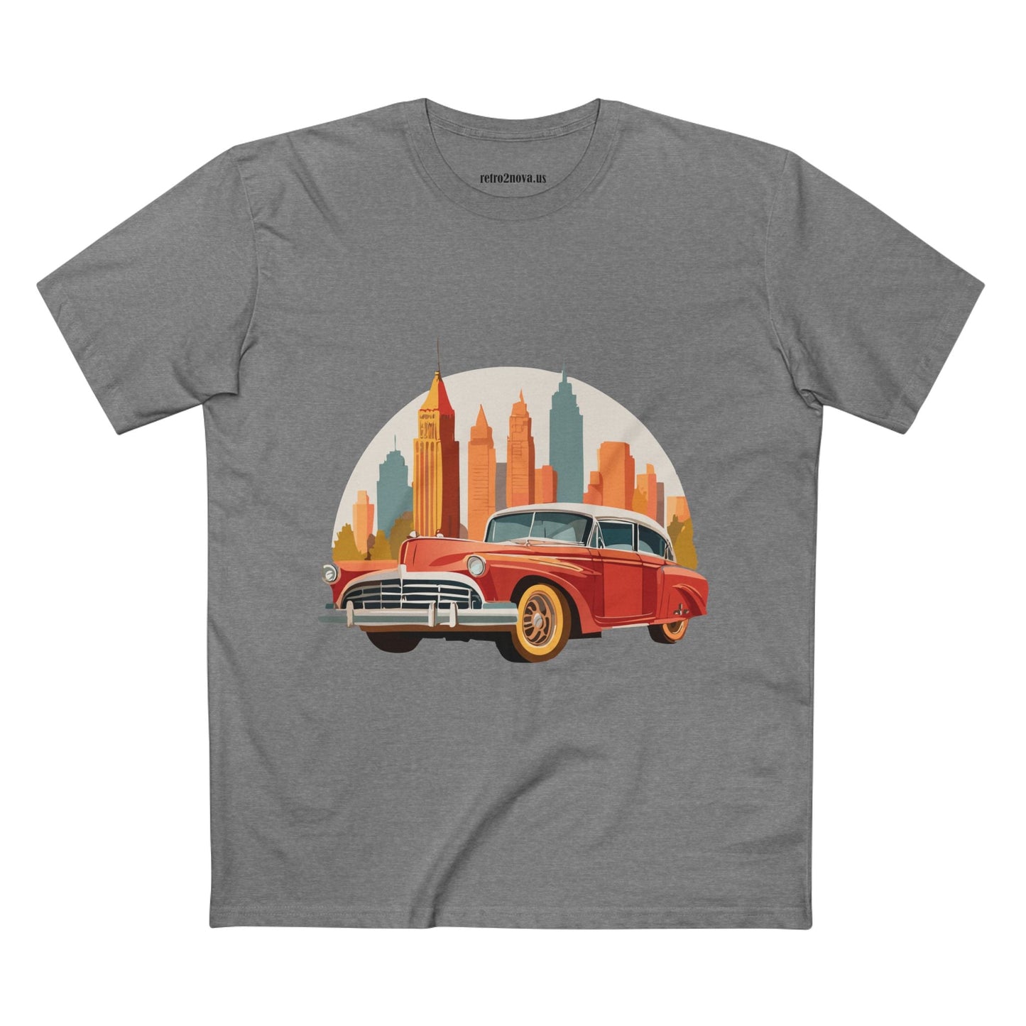 Retro Car Shirts Vintage Car Shirt RC2 Unisex Premium Cotton Tee With Original Art