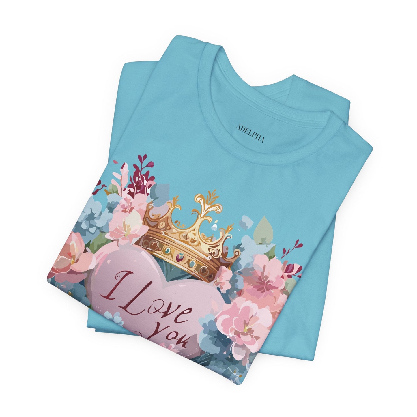 Valentine Graphic Tee Unisex Jersey Short Sleeve Vintage Inspired Art Design By Adelpha