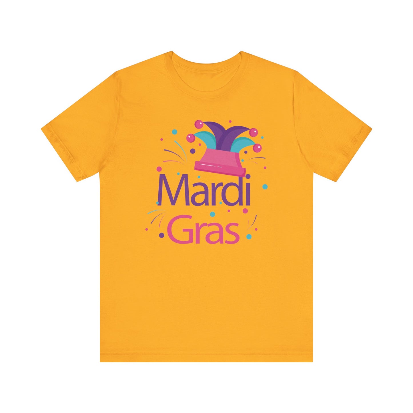 Tee-shirt en coton unisexe pour Mardi Gras