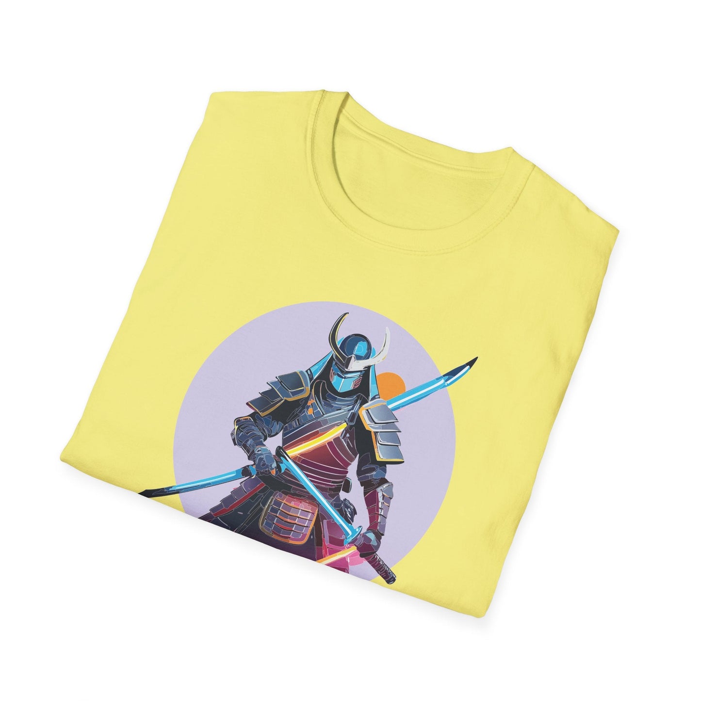 Samurai Shirt Unisex Gildan Softstyle Tee 100 Percent Cotton Lightweight Comfort