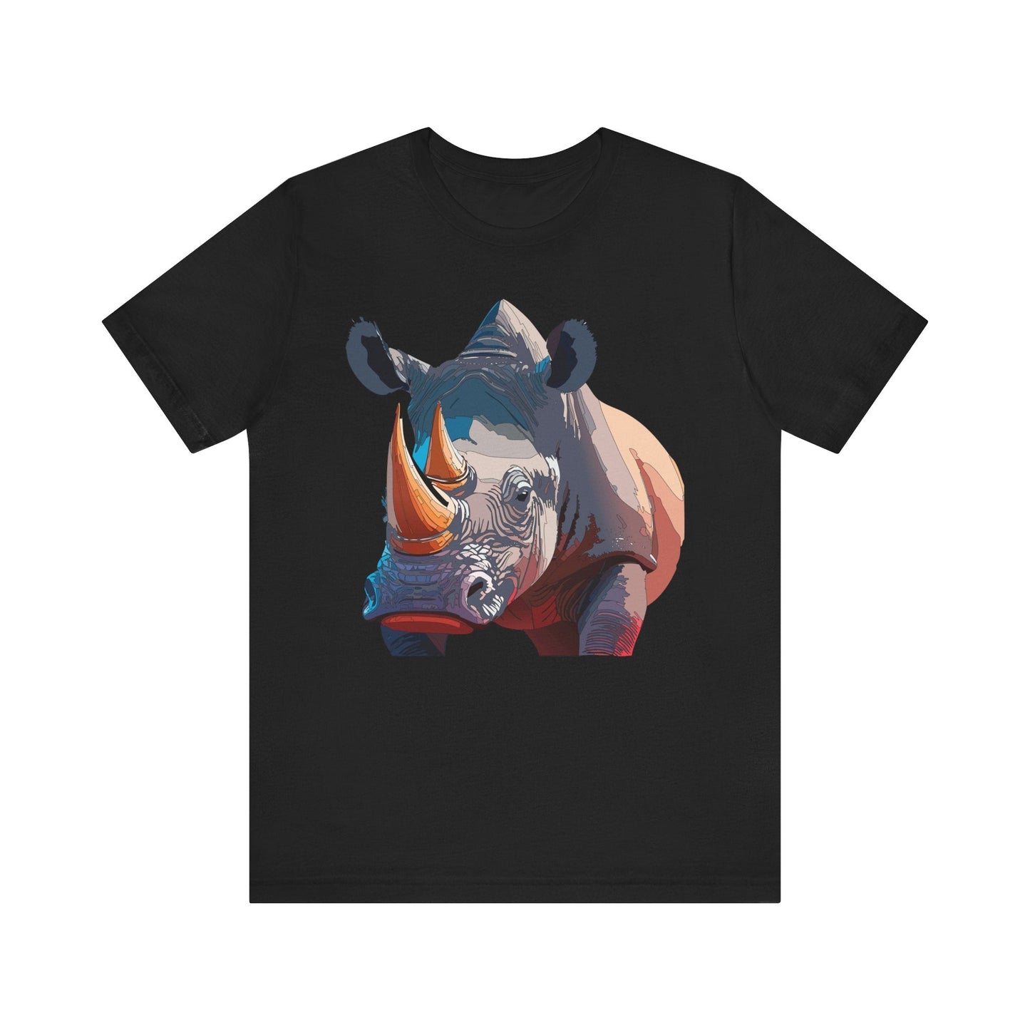 Unisex Animal Shirt Tee With Art Design Wild Animals Gildan Softstyle 64000 Graphic Tee