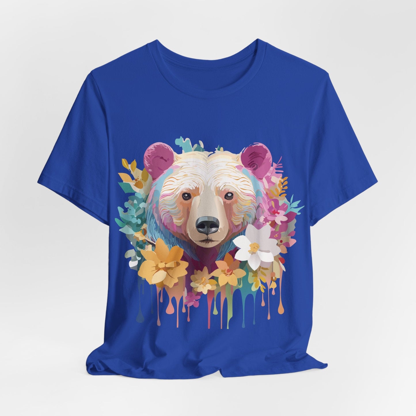 Bear Graphic Tee Unisex Vintage Inspired Artwork Adelpha Premium Collection