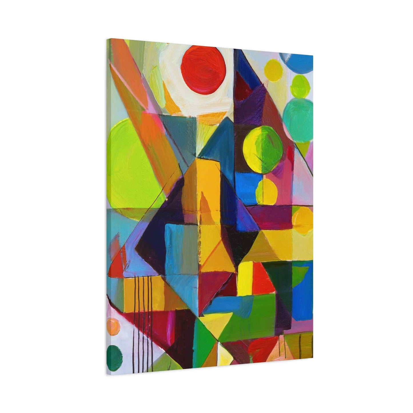 Abstract Painting Print Canvas 20x24,20x30,24x30, 24x32,24x36,30x40, 32x48,36x48,40x60 Pine-Wood Inner Frame ABS-6