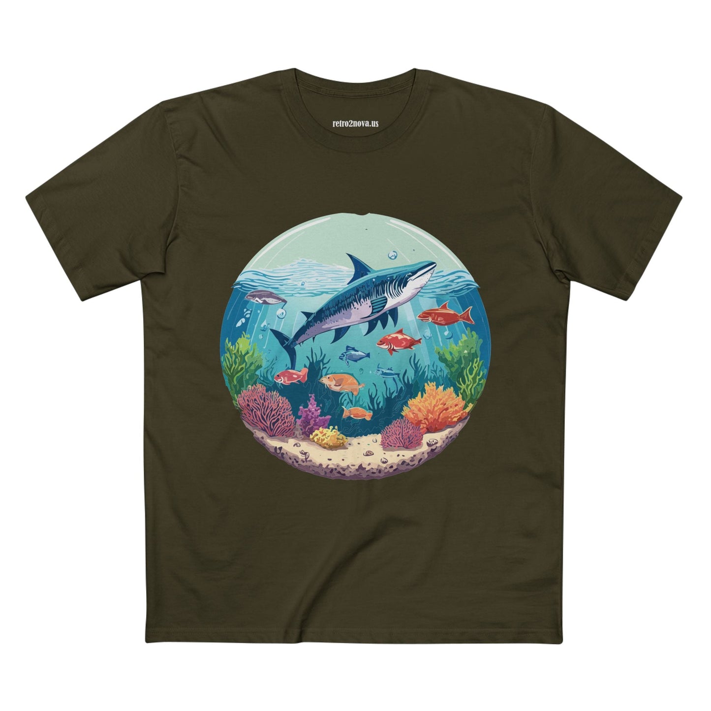 Pacific Ocean Graphic Design Unisex 100 Cotton Tee 2